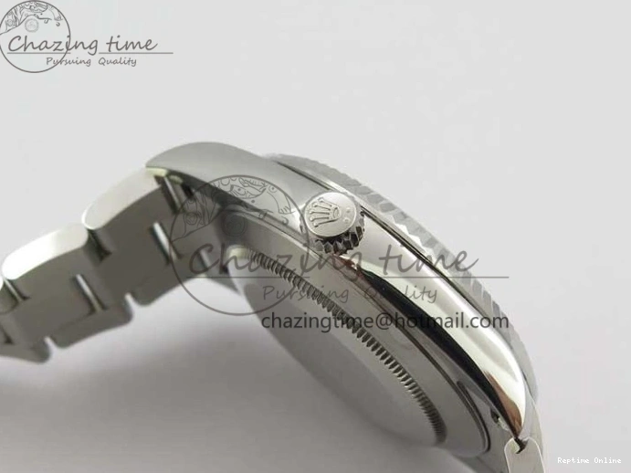 0111 DateJust 126334 SS Noob 1:1 904L Best Edition Blue Dial Stick Markers on Oyster Bracelet A Youthful 3169